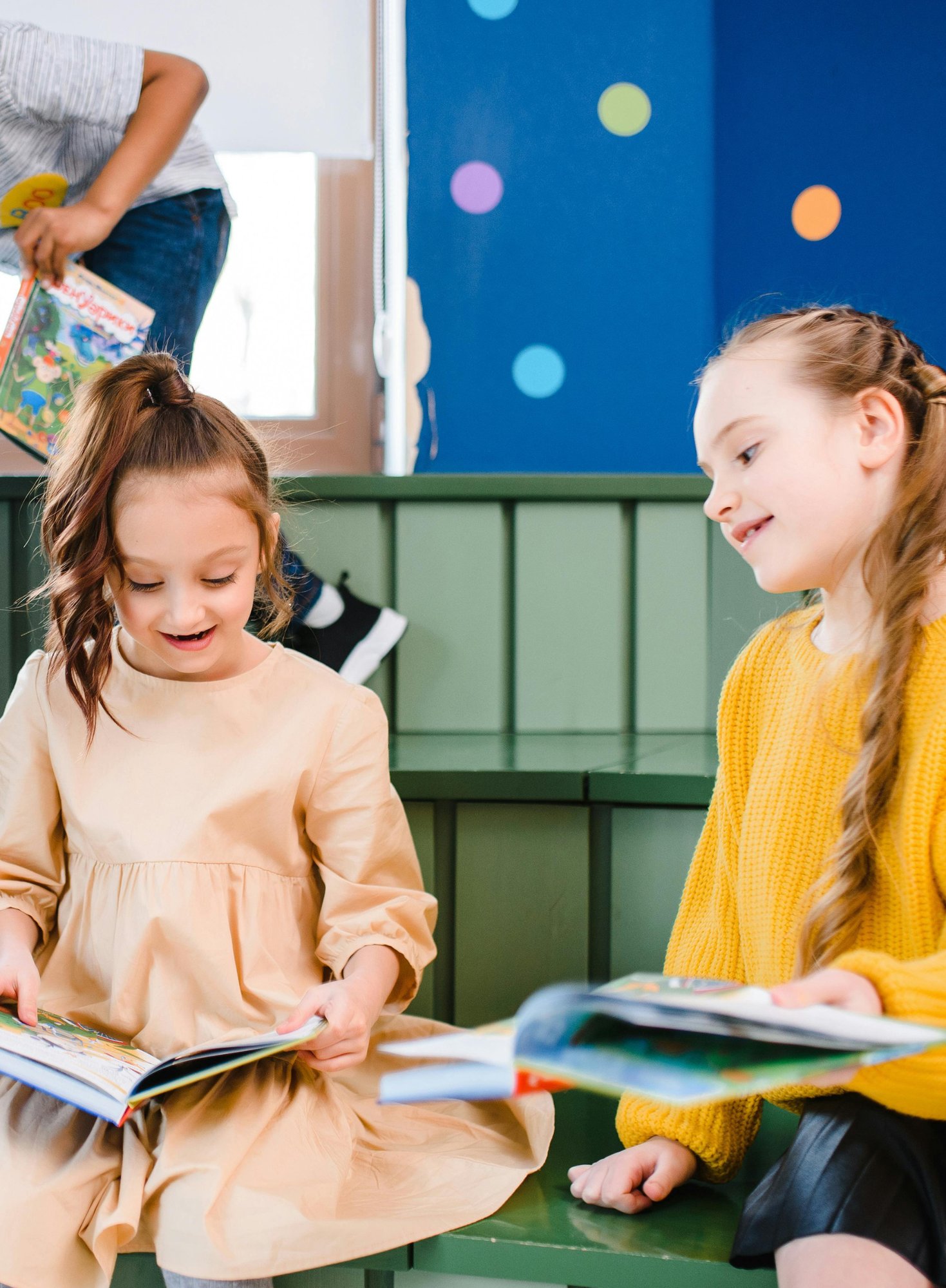 Children reading