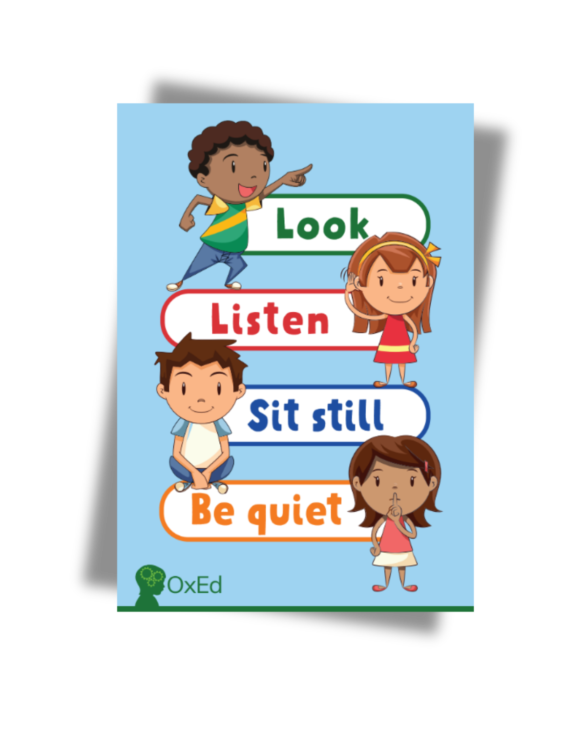 Listening rules poster